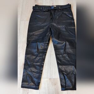 Free People We The Free high waisted faux leather pants